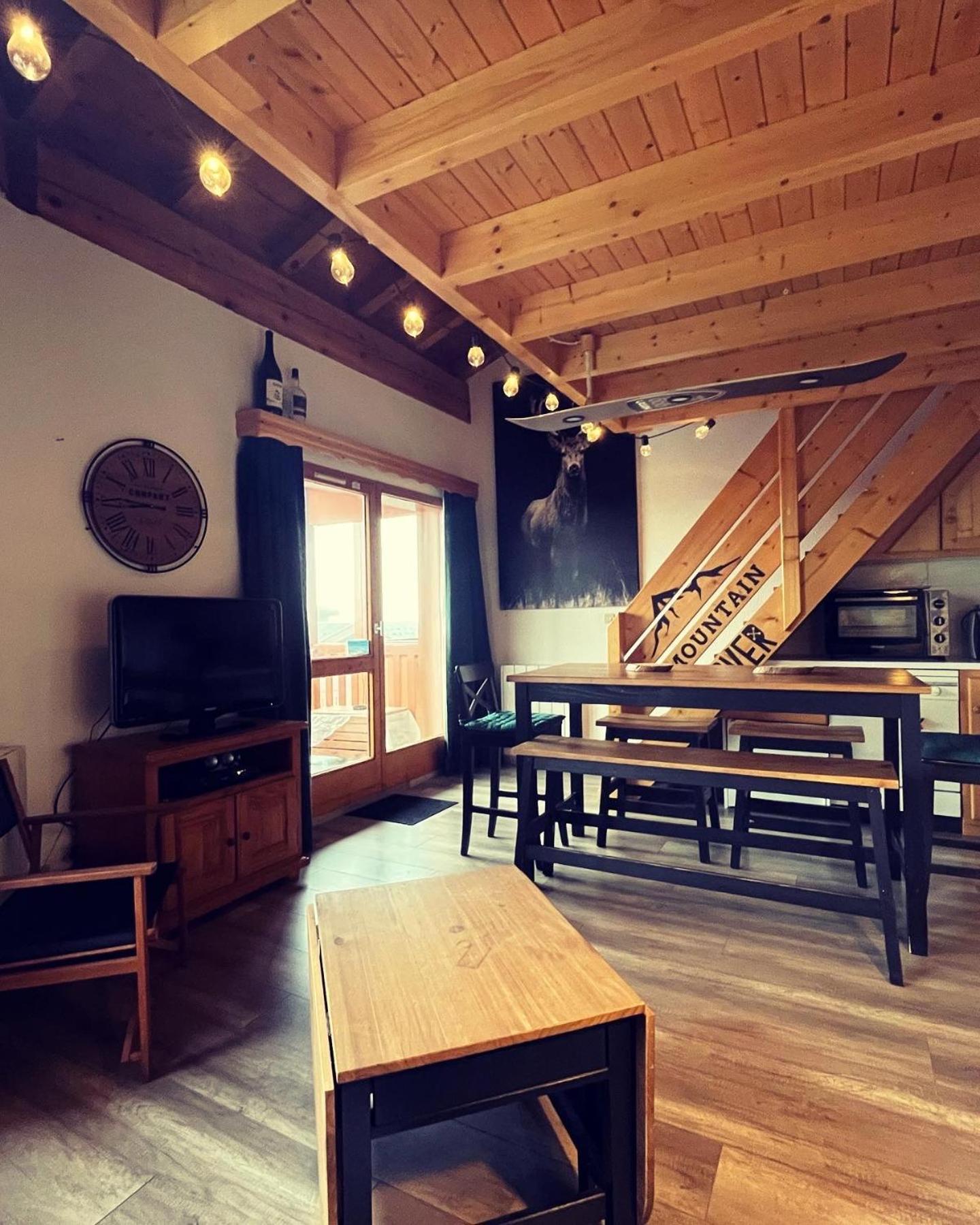 Appartement 6-8 Personnes A 3 Minutes Des Pistes Peisey-Nancroix Exteriér fotografie